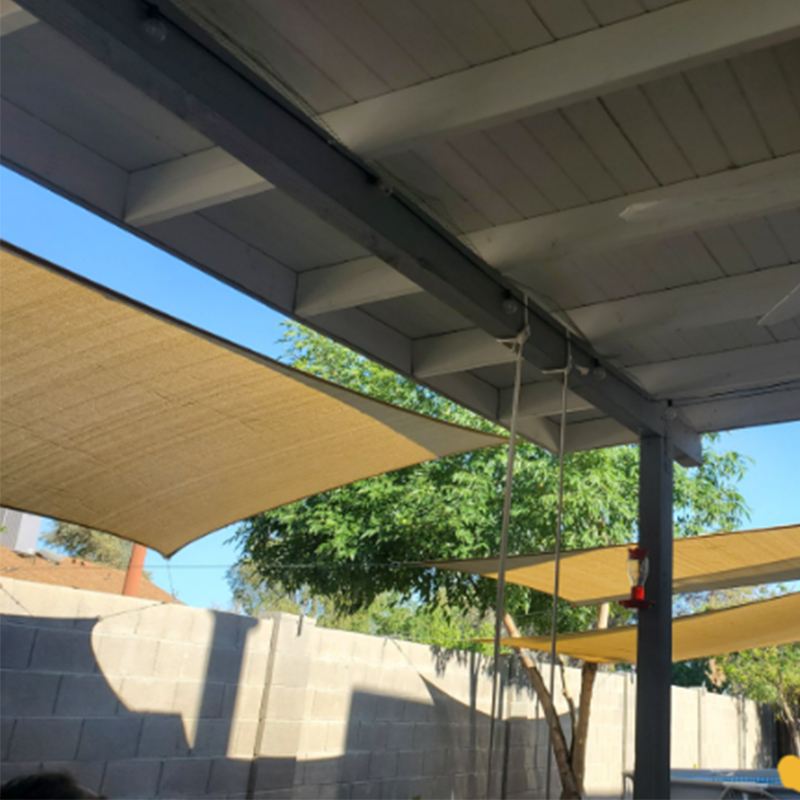 Как установить солнцезащитную сетку